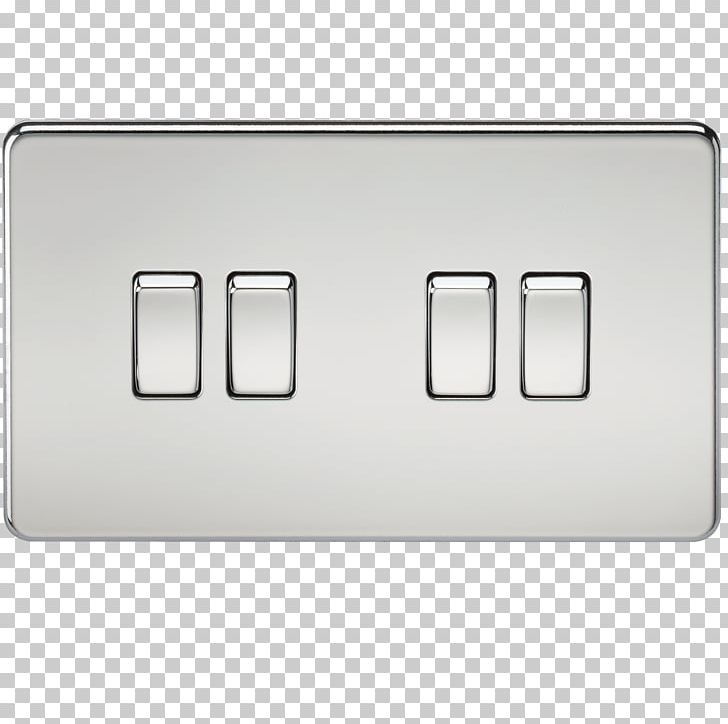 Electrical Switches Latching Relay Dimmer Disconnector AC Power Plugs And Sockets PNG, Clipart, 2 Way, 10 A, Ac Power Plugs And Sockets, Chrome Plating, Dimmer Free PNG Download
