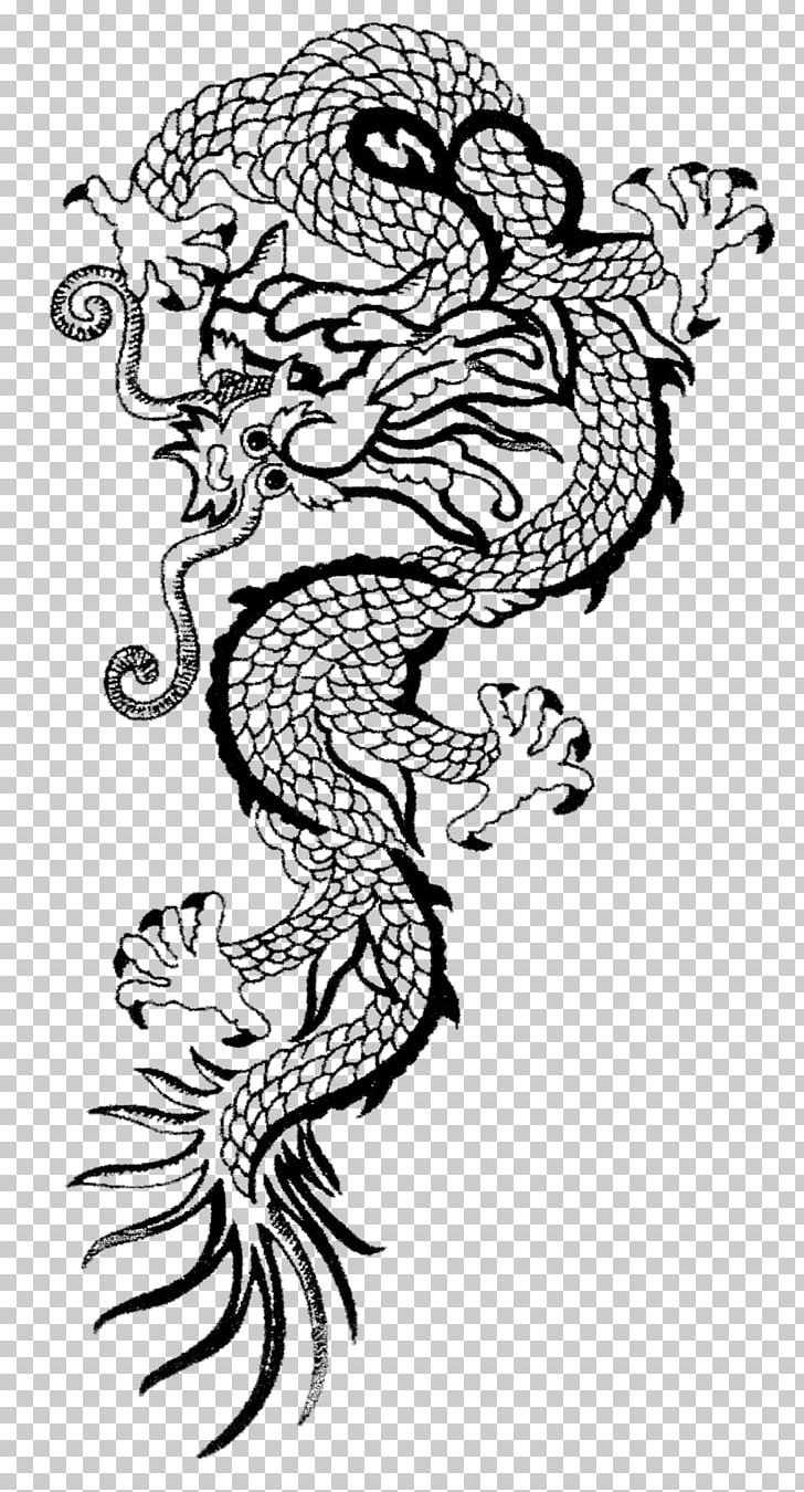 Chinese Dragon Drawing Legendary Creature Nian PNG, Clipart, Arm, Art, Big Cats, Black, Carnivoran Free PNG Download