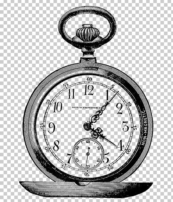 Pocket Watch PNG, Clipart, Accessories, Antique, Black And White, Chain, Clock Free PNG Download