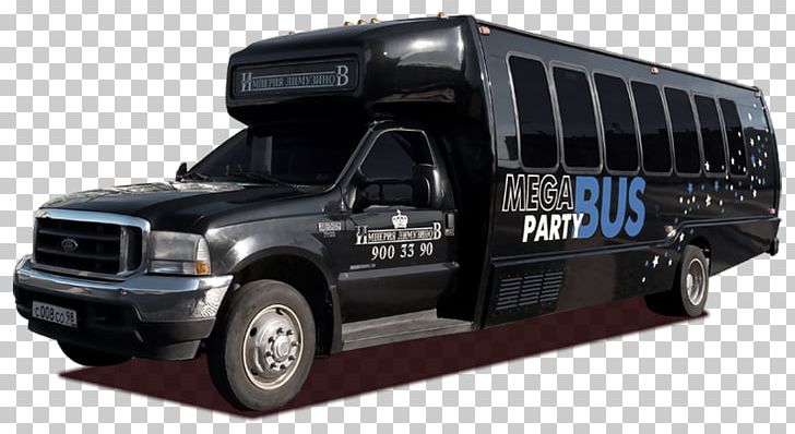 Party Bus Saint Petersburg Car Limousine PNG, Clipart, Automotive Exterior, Automotive Tire, Brand, Bus, Car Free PNG Download