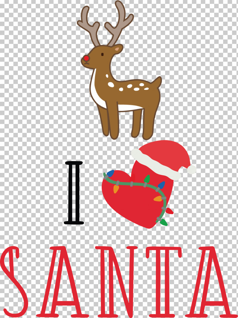 I Love Santa Santa Christmas PNG, Clipart, Christmas, Fine Arts, I Love Santa, Logo, Santa Free PNG Download