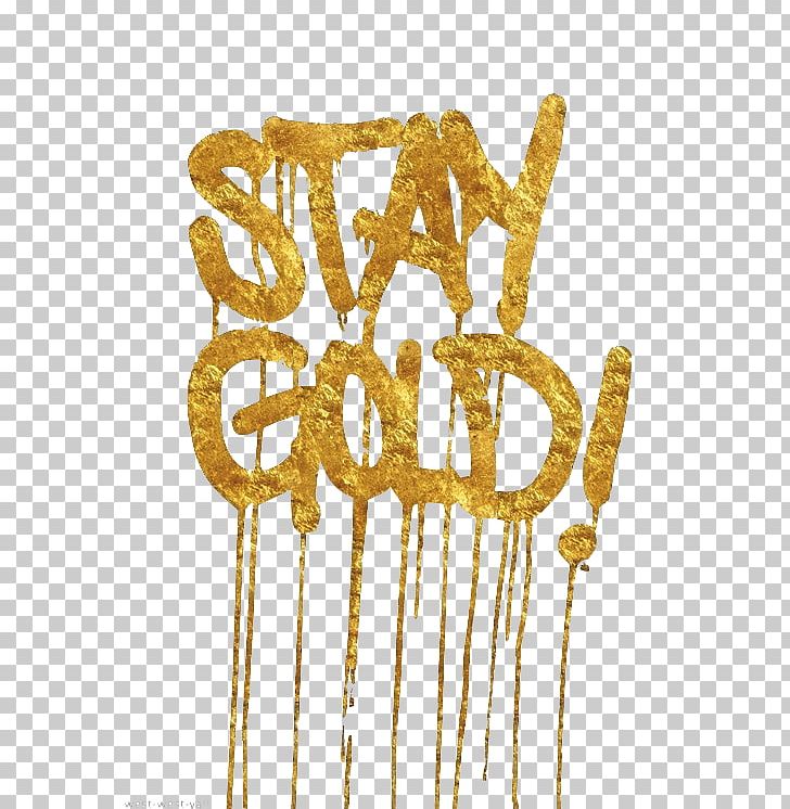 Stay Gold Ponyboy Michael Curtis Color Sodapop Curtis PNG, Clipart, Brass, Color, Gold, Outsiders, Pitchfork Free PNG Download