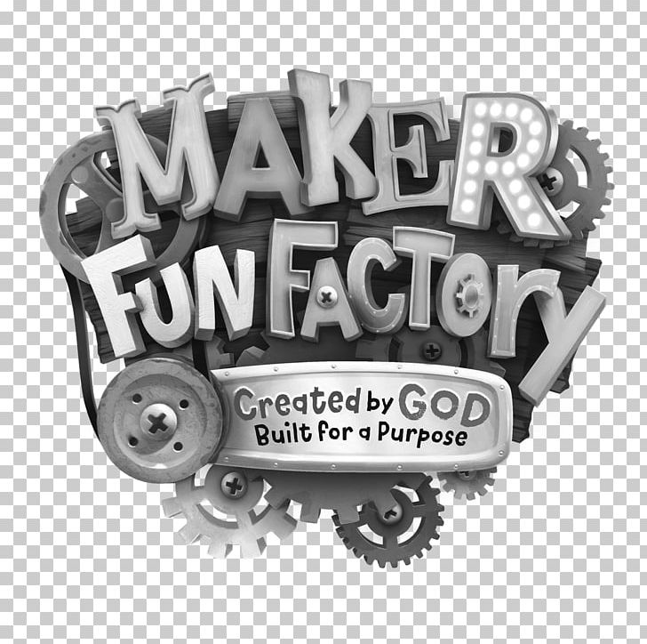 Maker Fun Factory LOGO Outdoor Banner (8ft. X 4ft. ) Vacation Bible School Digital Vbs Leader Resources: Spanish Edition Child PNG, Clipart, 2017, Bible, Black And White, Brand, Child Free PNG Download