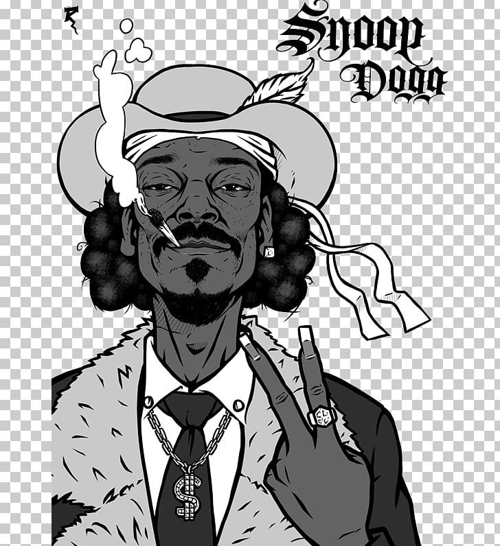 Portable Network Graphics Rapper Graphics PNG, Clipart, Art, Artist, Black And White, Cartoon, Doggystyle Free PNG Download