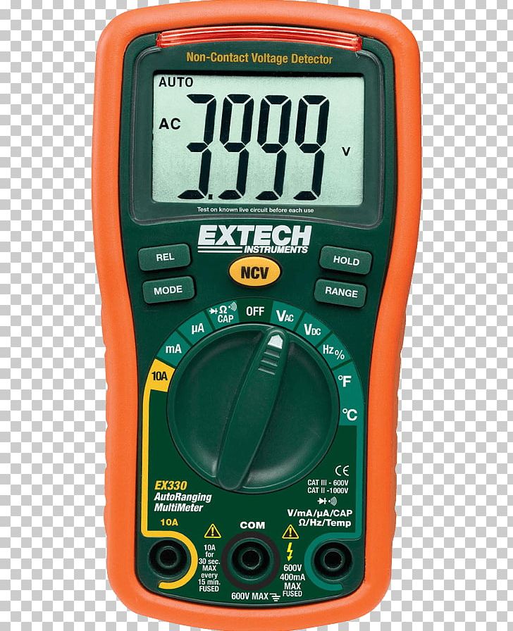 Extech Instruments Digital Multimeter Current Clamp Electricity PNG, Clipart, Alternating Current, Capacitance, Current Clamp, Digital Multimeter, Dir Free PNG Download