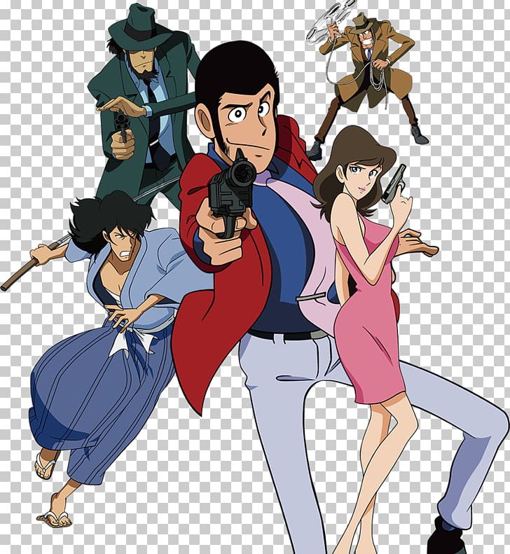 Fujiko Mine Daisuke Jigen Lupin III Goemon Ishikawa XIII Anime PNG, Clipart, Anime, Art, Cartoon, Castle Of Cagliostro, Costume Free PNG Download