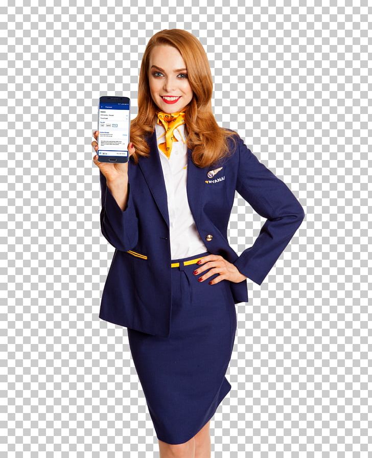 Ryanair Gatwick Airport Airline Strands Blaine Hair Salon Low-cost Carrier PNG, Clipart, Airline, Blazer, Blue, Checkin, Clothing Free PNG Download