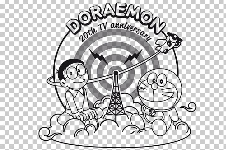 Drawing Nobita Nobi Doraemon Line Art PNG, Clipart,  Free PNG Download