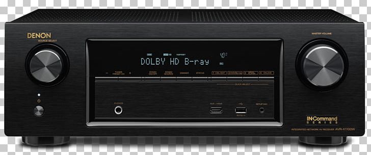 Denon AVR X2400H AV Receiver Denon AVR-X2400H Home Theater Systems PNG, Clipart, Audio, Audio Equipment, Audio Power Amplifier, Audio Receiver, Av Receiver Free PNG Download