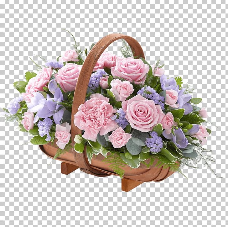 Garden Roses Floristry Basket Lilac Flower PNG, Clipart, Artificial Flower, Basket, Common Lilac, Cut Flowers, Floral Design Free PNG Download