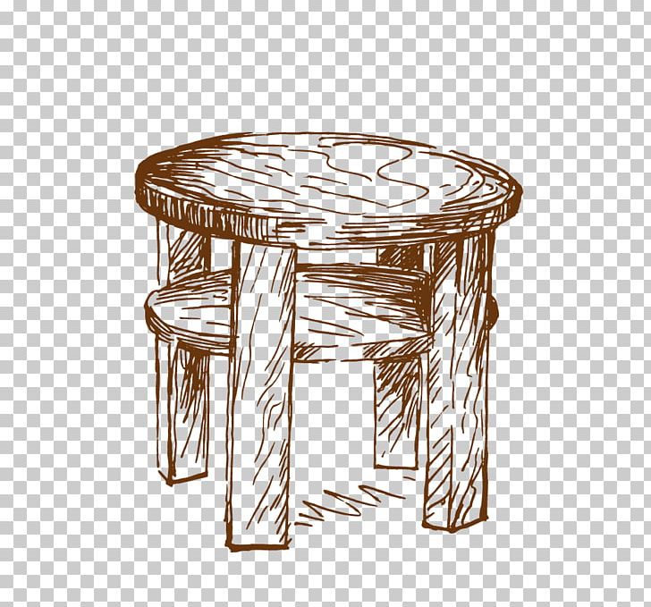Round Table Drawing Furniture PNG, Clipart, Coffee Table, Designer, Download, Drawing, End Table Free PNG Download