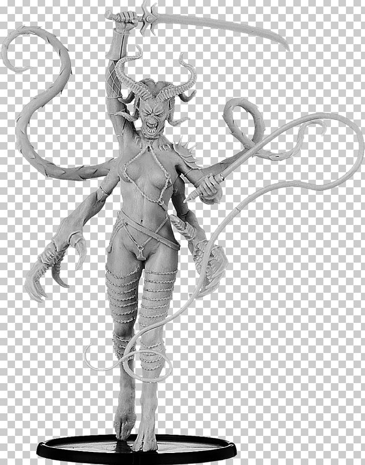 Pleasure Demon Figurine Golden Demon Miniature Figure PNG, Clipart, Action Figure, Art, Artwork, Black And White, Cmon Limited Free PNG Download