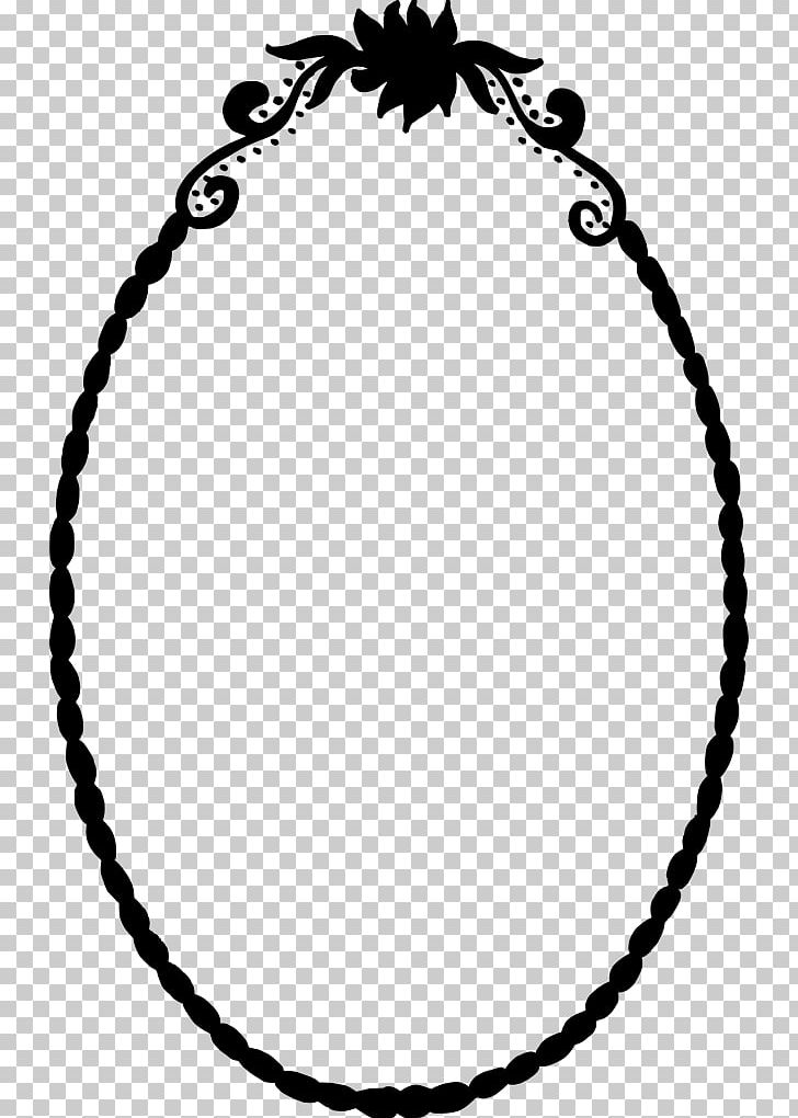 Oval PNG, Clipart, Black, Black And White, Body Jewelry, Chain, Circle Free PNG Download