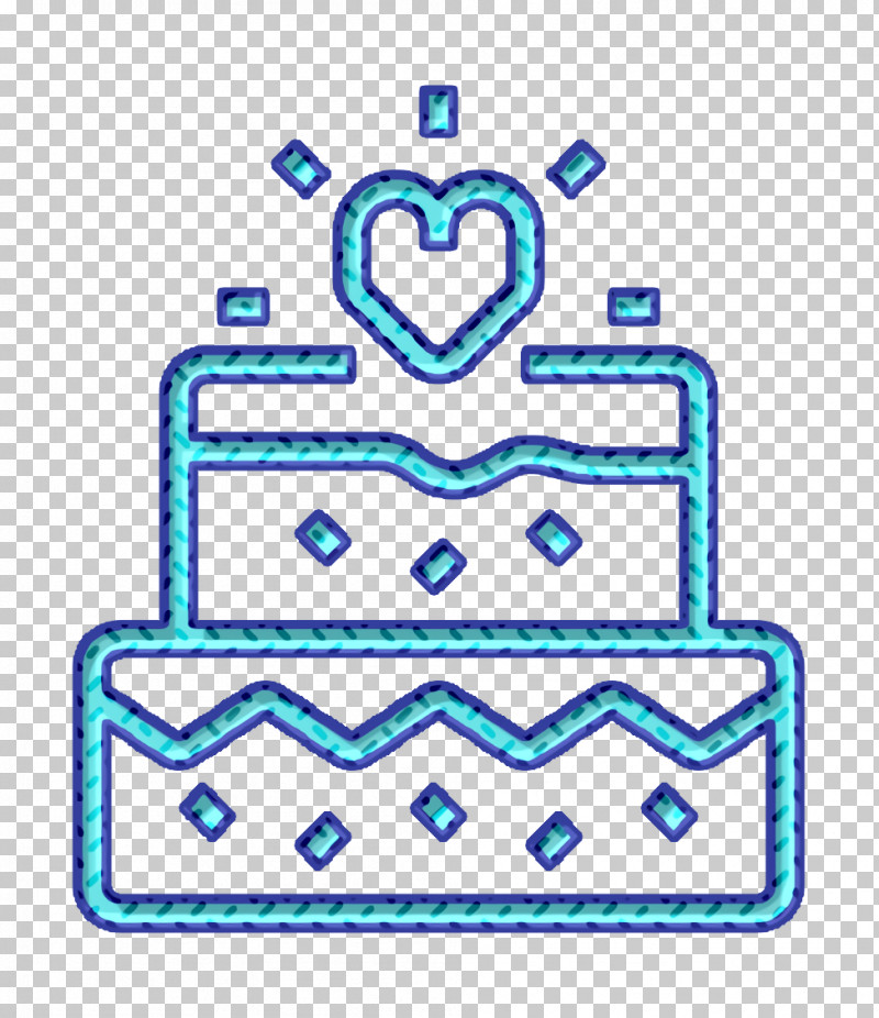 Wedding Icon Cake Icon PNG, Clipart, Cake Icon, Electric Blue, Rectangle, Wedding Icon Free PNG Download