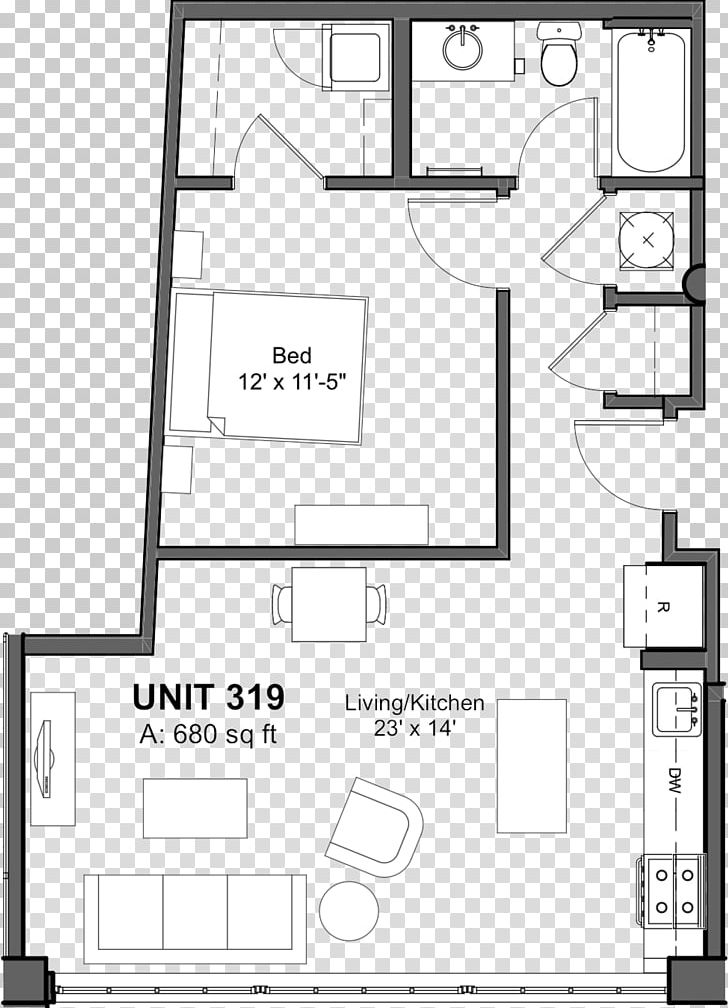 Floor Plan Line PNG, Clipart, Angle, Area, Art, Black And White, Diagram Free PNG Download