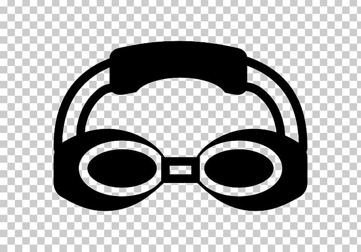 Goggles Computer Icons Swimming Sport PNG, Clipart, Audio, Audio Equipment, Black, Black And White, Computer Icons Free PNG Download