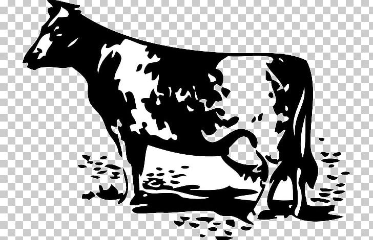 Holstein Friesian Cattle Farm Silhouette Livestock Dairy Cattle PNG, Clipart, Agriculture, Animals, Barn, Black And White, Cattle Free PNG Download