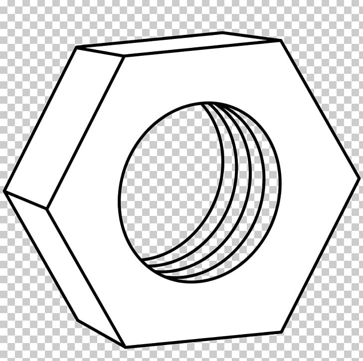 Nut Bolt PNG, Clipart, Angle, Area, Black And White, Bolt, Circle Free PNG Download