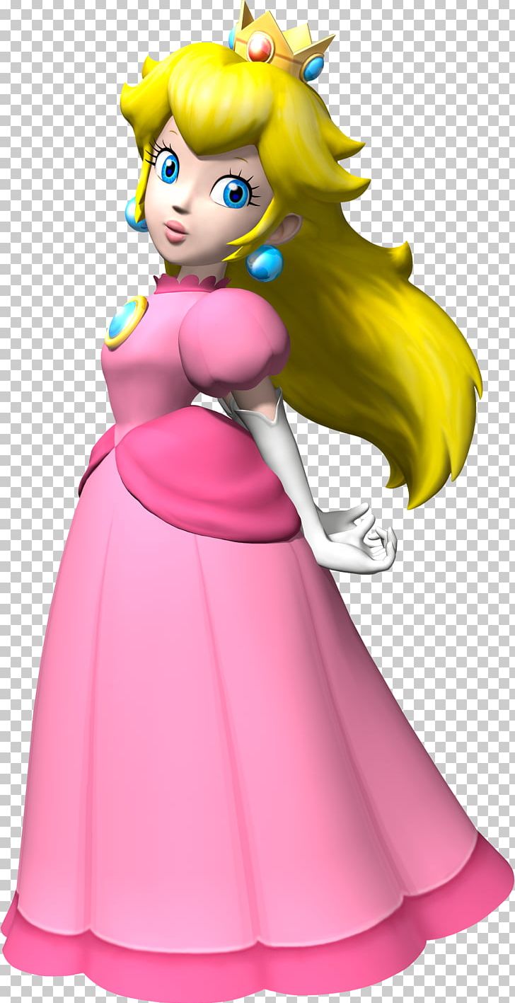 Mario Kart Wii Super Mario Bros. Princess Peach PNG, Clipart, Action Figure, Art, Cartoon, Doll, Fairy Free PNG Download
