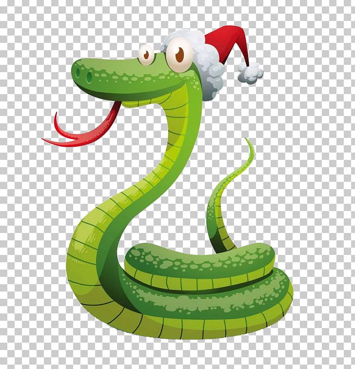 Snake Santa Claus Christmas Illustration PNG, Clipart, Animals, Creative Ads, Creative Artwork, Creative Background, Creative Graphics Free PNG Download