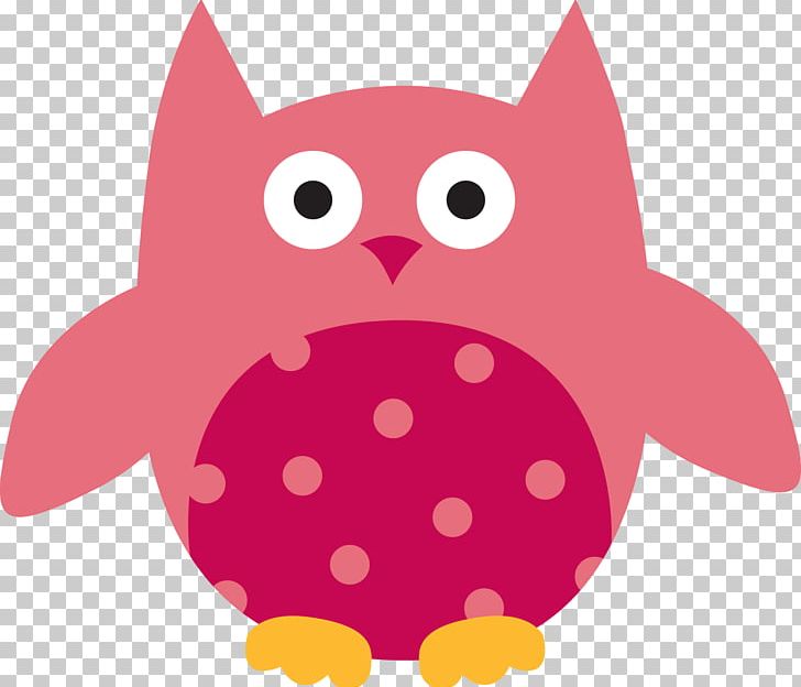 Owl Pink M Character PNG, Clipart, Animals, Beak, Bird, Bird Of Prey, Character Free PNG Download