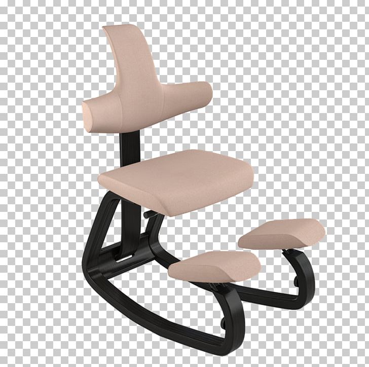 Kneeling Chair Varier Furniture AS Office & Desk Chairs PNG, Clipart, Angle, Beige, Chair, Comfort, Den Free PNG Download