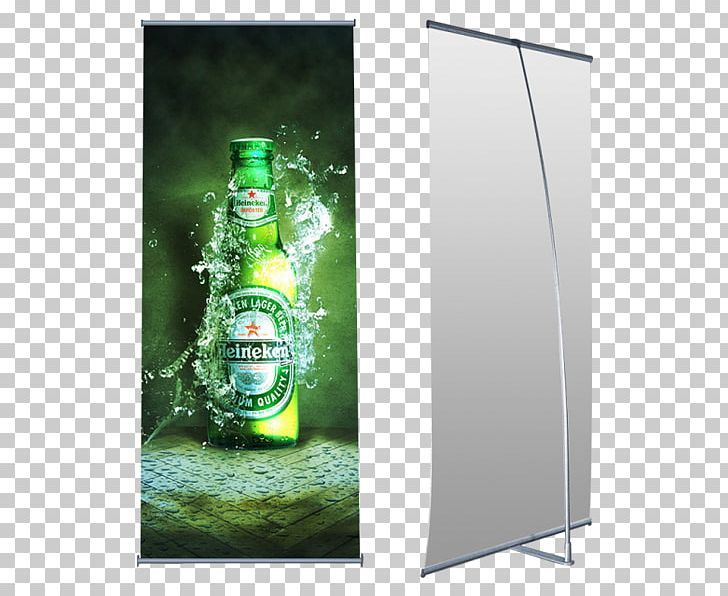 Vinyl Banners Advertising Display Stand Trade Show Display PNG, Clipart, Advertising, Banner, Beer, Beer Bottle, Bottle Free PNG Download