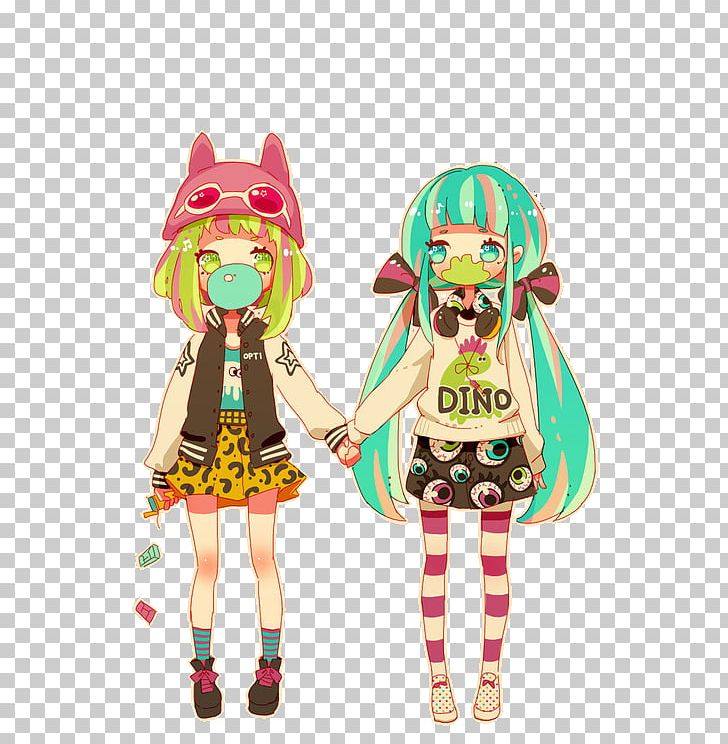 Hatsune Miku Megpoid Vocaloid Megurine Luka Kagamine Rin/Len PNG, Clipart, Anime, Chibi, Costume, Deviantart, Doll Free PNG Download