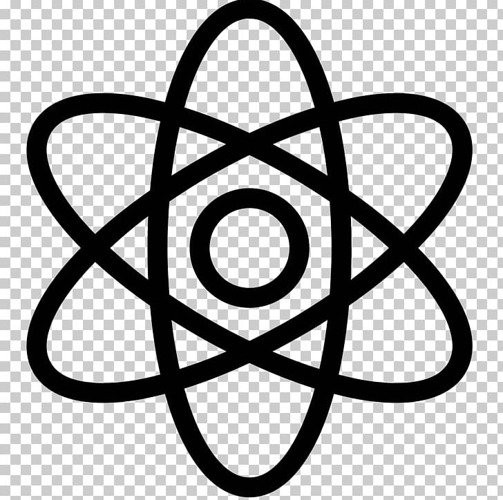 Atom Computer Icons Symbol PNG, Clipart, Area, Atom, Atom Economy, Black And White, Circle Free PNG Download