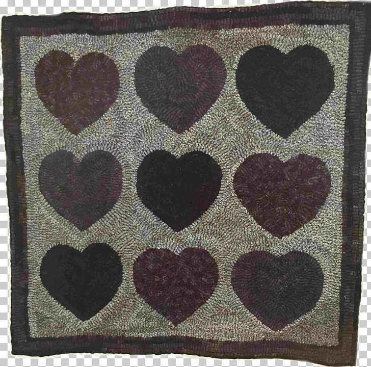 Rug Hooking Carpet Woolley Fox Textile Cushion PNG, Clipart, Antique, Carpet, Cushion, Flooring, Folk Heart Free PNG Download