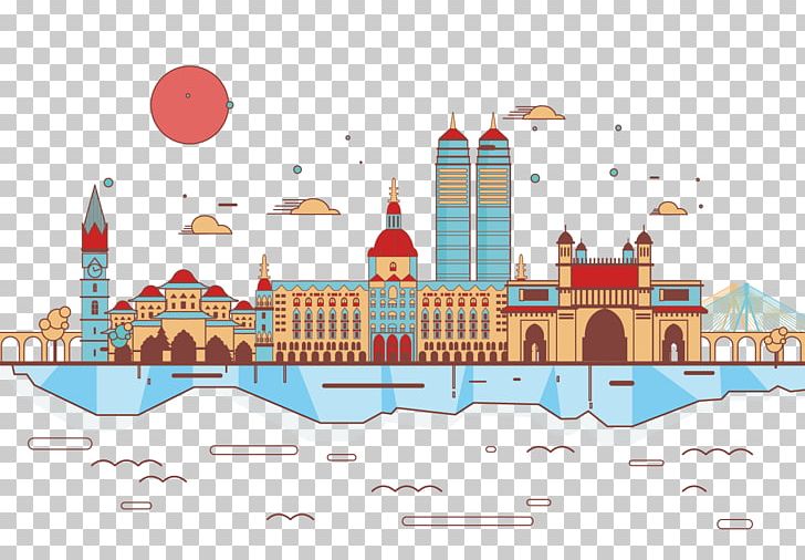 Gateway Of India Mumbai Euclidean Illustration PNG, Clipart, Cit, Cities, City, City Landscape, City Park Free PNG Download