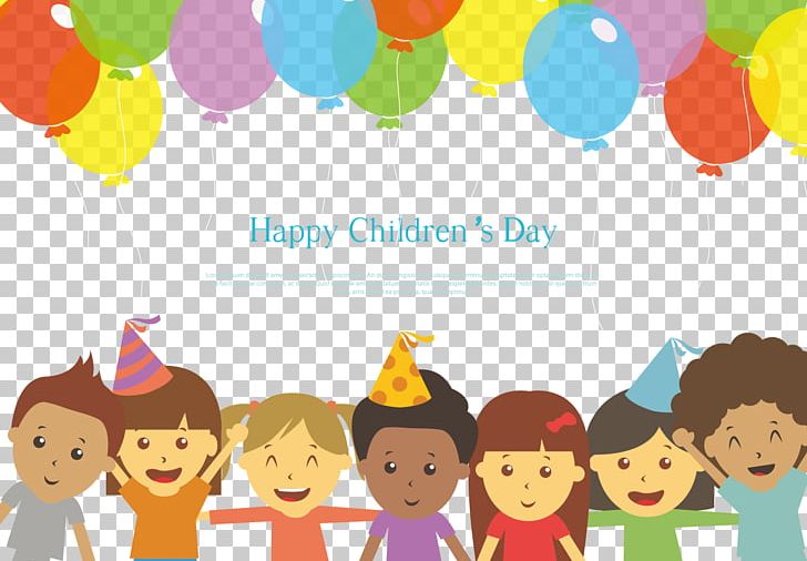 Children's Day Holiday Illustration PNG, Clipart, Art, Balloon, Cartoon, Cartoon Characters, Child Free PNG Download