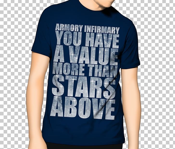 T-shirt Armory Infirmary Logo PNG, Clipart, Album, Album Cover, Blue, Bluza, Brand Free PNG Download