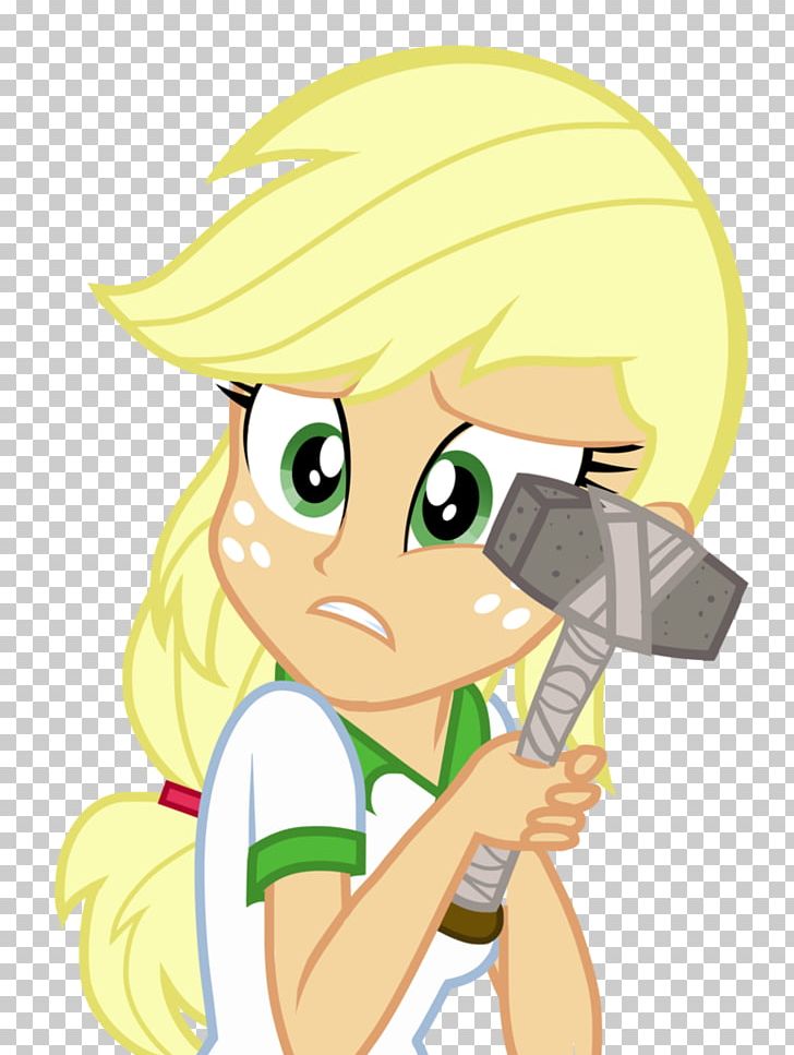 Applejack My Little Pony: Equestria Girls Yellow PNG, Clipart,  Free PNG Download