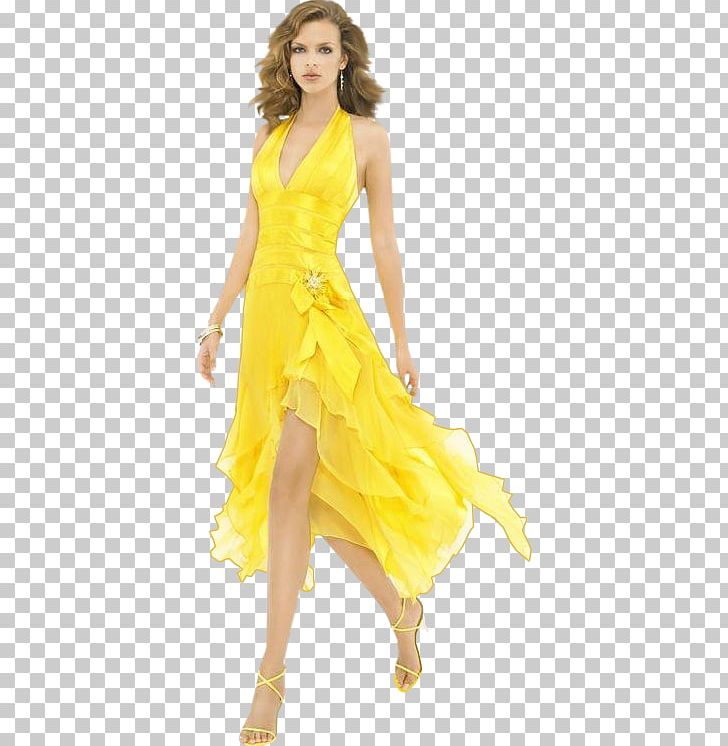 Cocktail Dress Yellow Fashion Prom PNG, Clipart, Ball Gown, Bridal Party Dress, Cocktail Dress, Color, Costume Free PNG Download