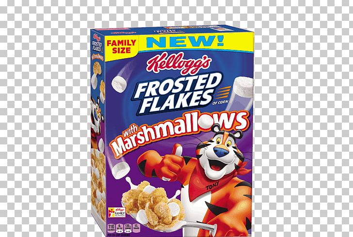 Frosted Flakes Breakfast Cereal Corn Flakes Kellogg's Marshmallow PNG, Clipart,  Free PNG Download