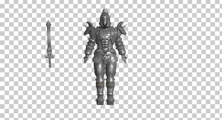 Knight Character Figurine Fiction White PNG, Clipart, Action Figure, Armour, Black And White, Character, Fantasy Free PNG Download