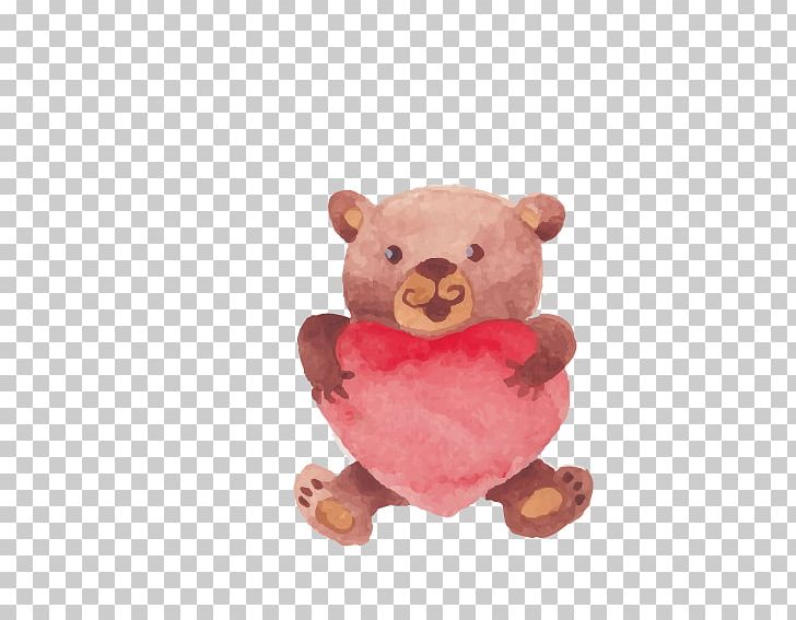 Bear Watercolor Painting Drawing PNG, Clipart, Animals, Art, Baby Bear, Bear, Bears Free PNG Download