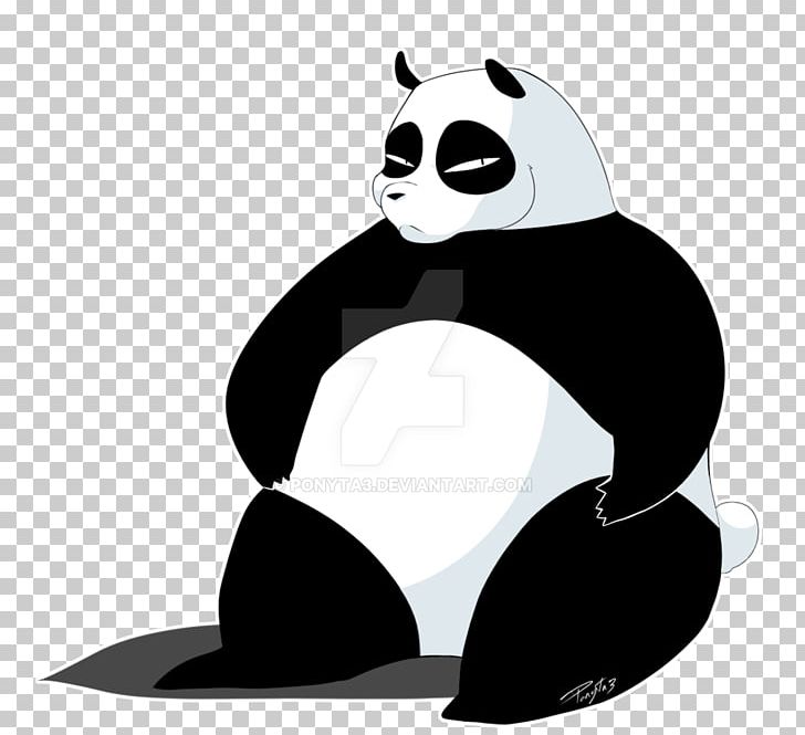 Giant Panda Genma Saotome Digital Art Fan Art Ranma ½ PNG, Clipart, Anime, Art, Bear, Black, Black And White Free PNG Download