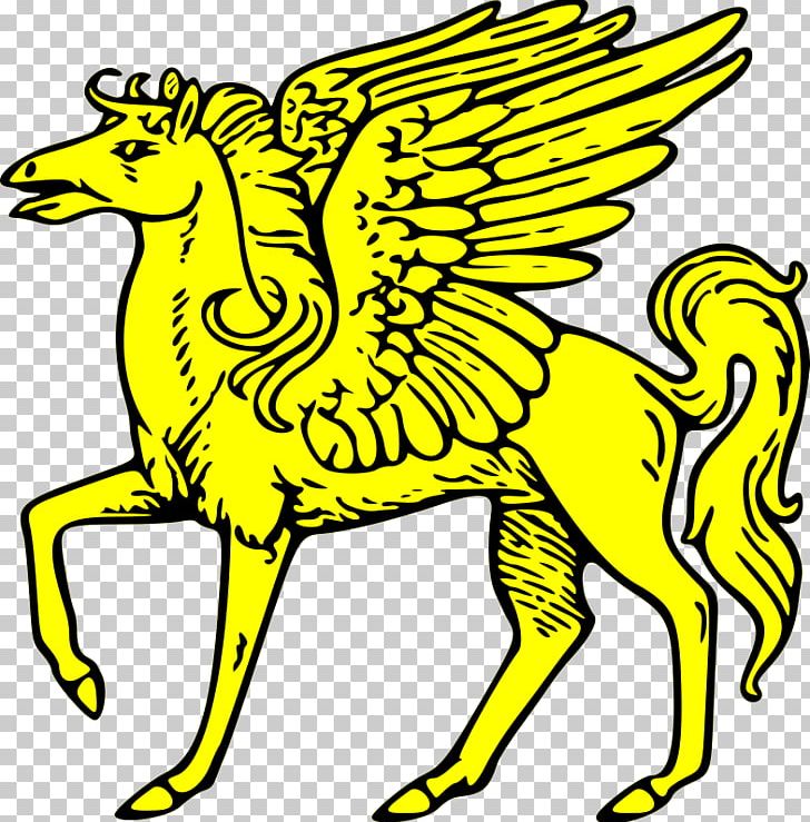 Pegasus Coat Of Arms Heraldry PNG, Clipart, Animals, Coat Of Arms, Encapsulated Postscript, Flower, Golden Background Free PNG Download