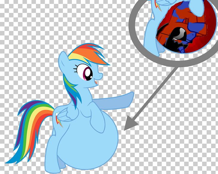 Blue Pony png images