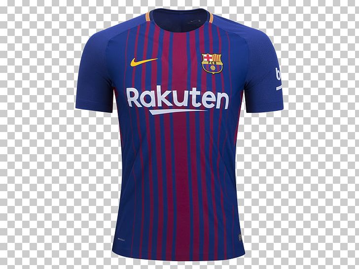 Sports Fan Jersey FC Barcelona T-shirt PNG, Clipart, Active Shirt, Blue, Clothing, Cobalt Blue, Electric Blue Free PNG Download