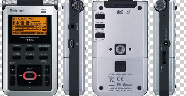 Edirol DR-05 Zoom H4n Handy Recorder Digital Recording Sound Recording And Reproduction PNG, Clipart, Audio, Digital Recording, Electronic Device, Electronics, Field Recording Free PNG Download