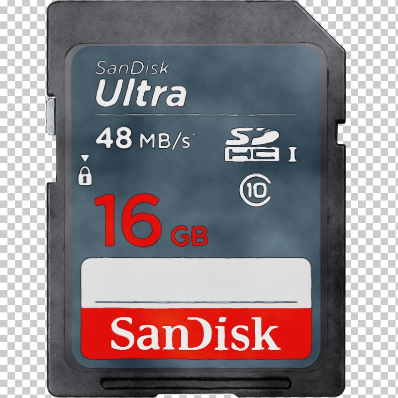 Memory Card Computer Data Storage Sandisk Sd Card PNG, Clipart, 32 Gb, Computer Data Storage, Flash Memory, Memory Card, Paint Free PNG Download