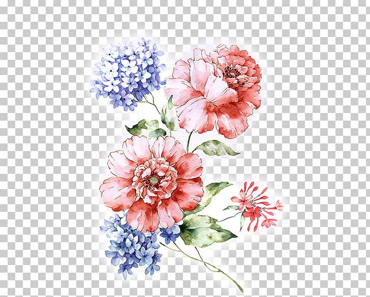 Flower Floral Design Painting Pattern PNG, Clipart, Big Red Flower, Blue, Blue Flowers, Chrysanths, Cut Flowers Free PNG Download