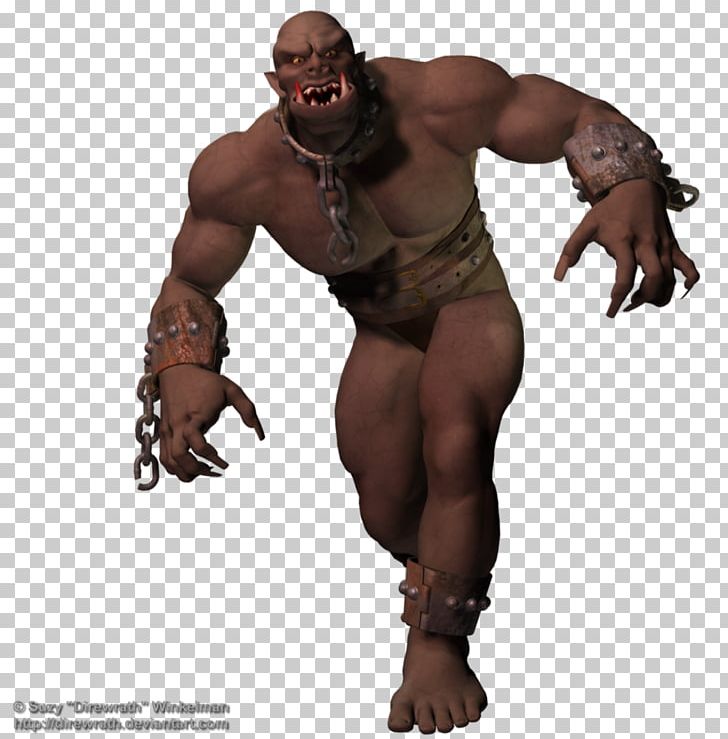 Ogre Monster Orc PNG, Clipart, Aggression, Arm, Chest, Dark Fantasy, Demon Free PNG Download