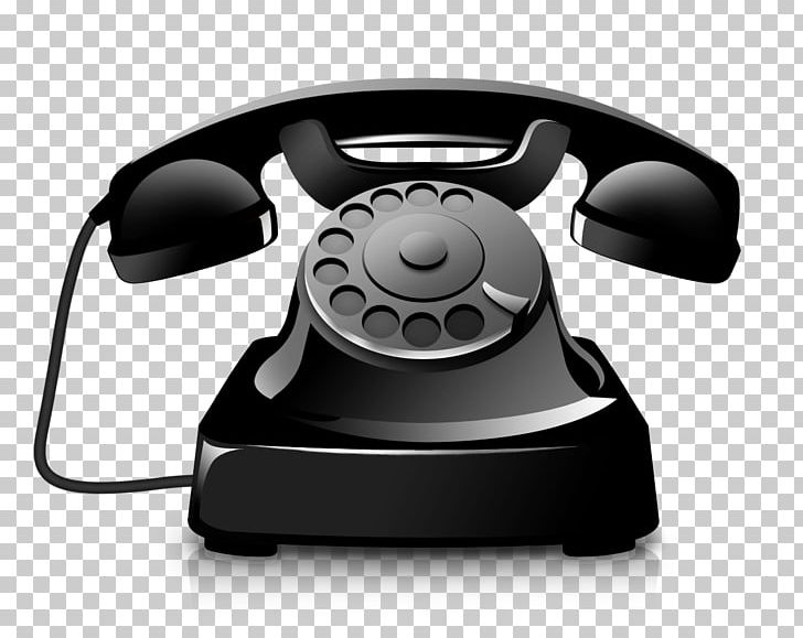 Telephone Vintage Black PNG, Clipart, Objects, Phone Free PNG Download