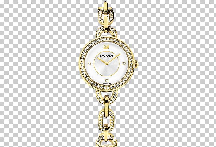 Watch Swarovski AG Bracelet Swiss Made Colored Gold PNG, Clipart, Accessories, Body Jewelry, Bracelet, Crystal, Cubic Zirconia Free PNG Download