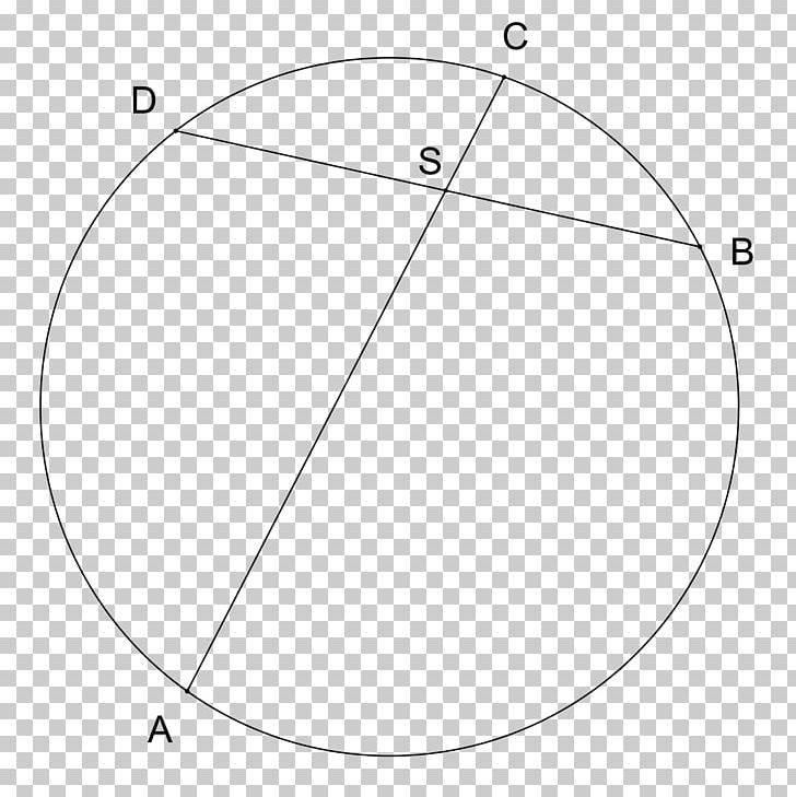 Angle Circle Intersecting Chords Theorem PNG, Clipart, Angle, Area, Black And White, Chord, Circle Free PNG Download