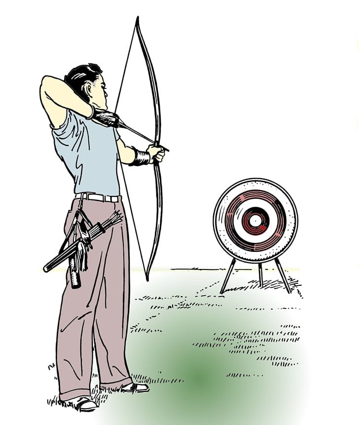 Archery Bow And Arrow Drawing Bowhunting PNG, Clipart, Archery, Arm, Arrow, Art, Bowyer Free PNG Download